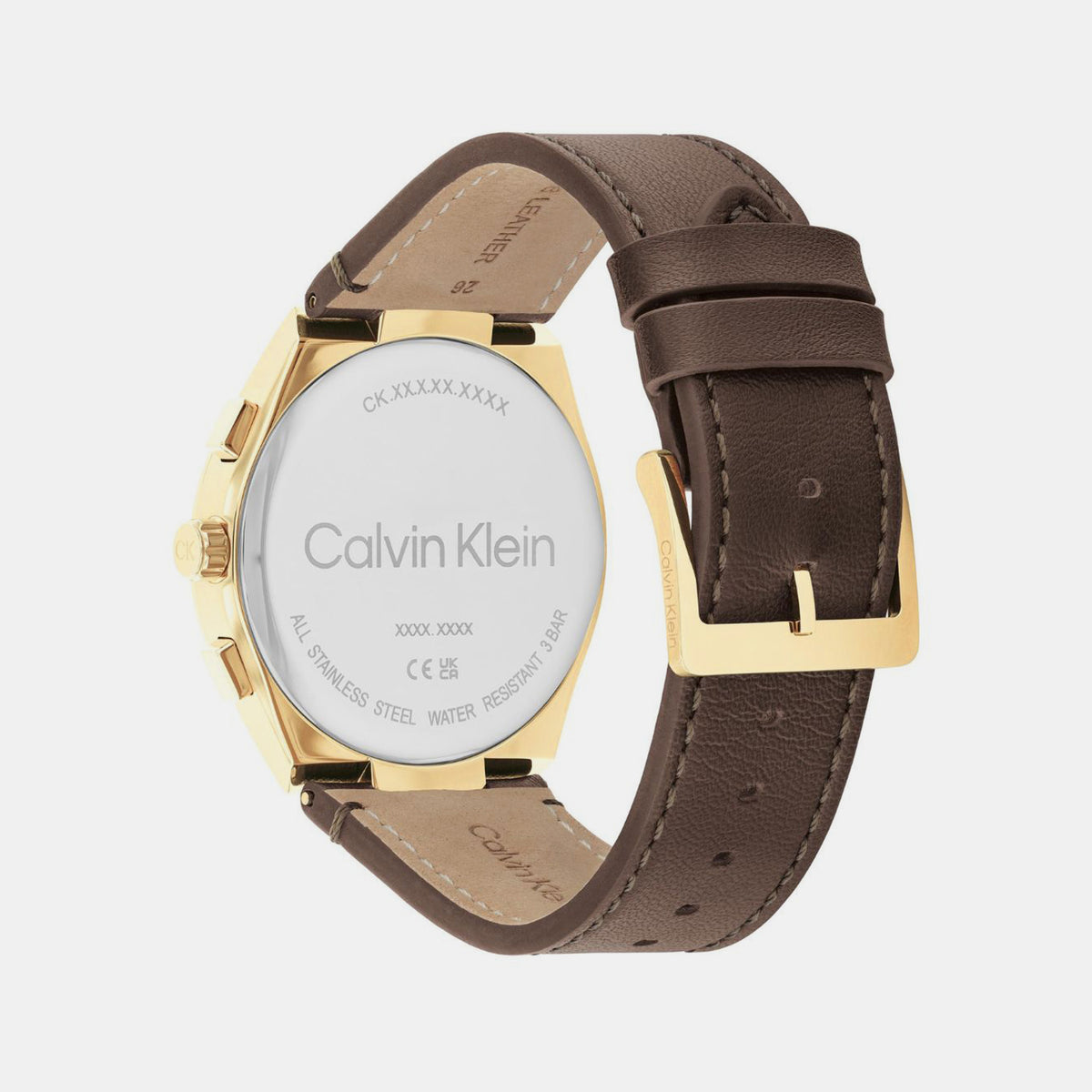 Calvin Klein Men Round Dark Blue watch