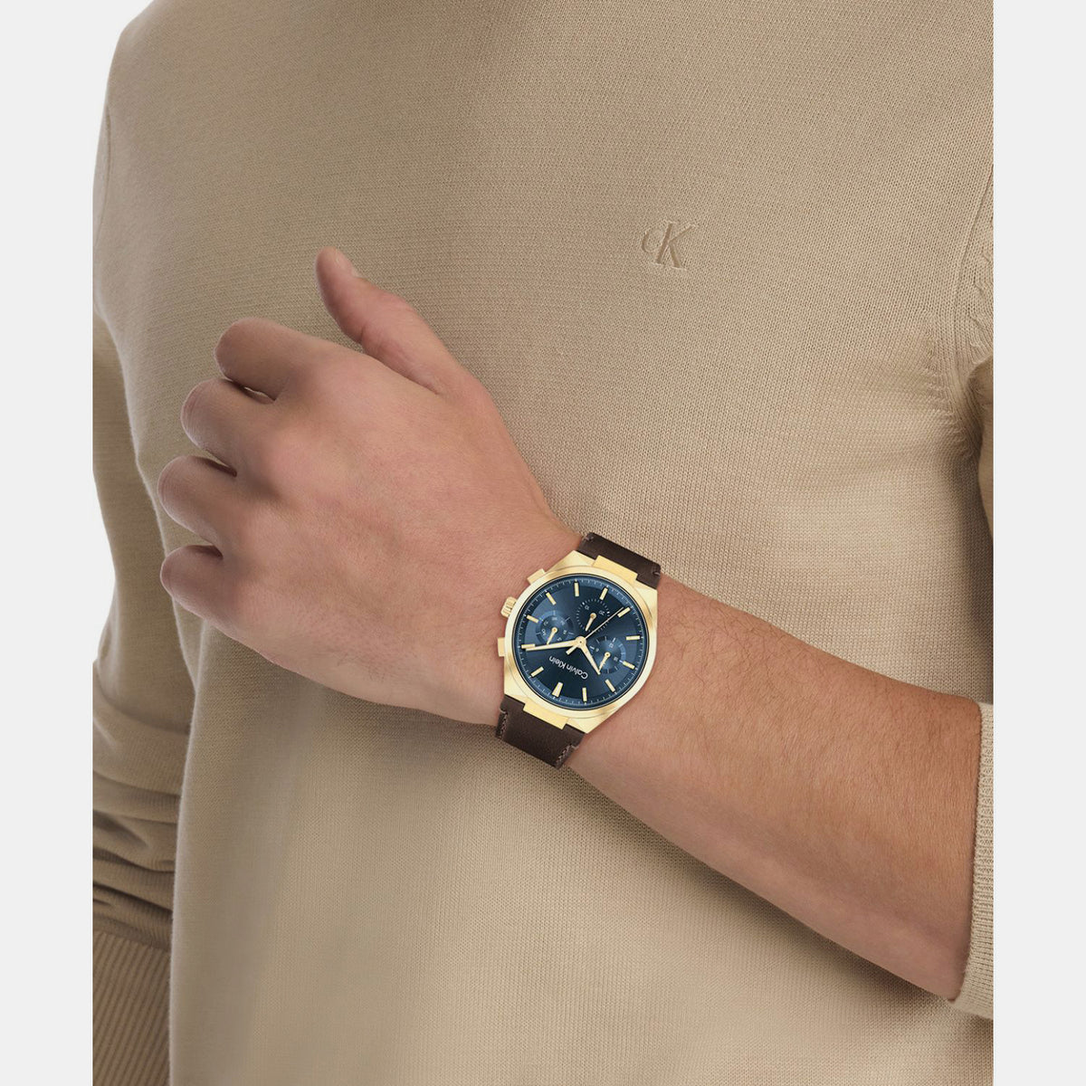 Calvin Klein Stainless Steel Round watch