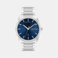 Men Analog Blue Stainless Steel Watch 25200446