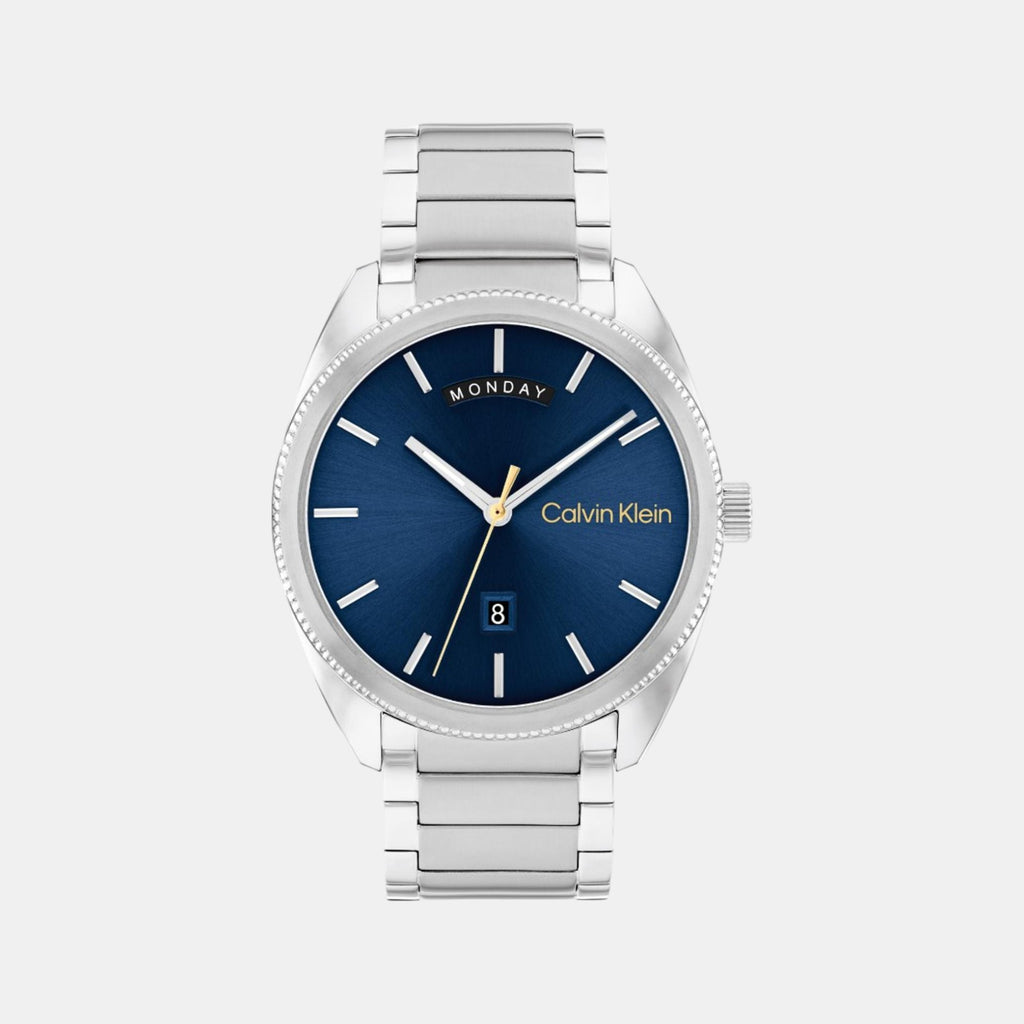 Calvin Klein Round Blue Analog watch