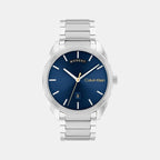 Calvin Klein Round Blue Analog watch