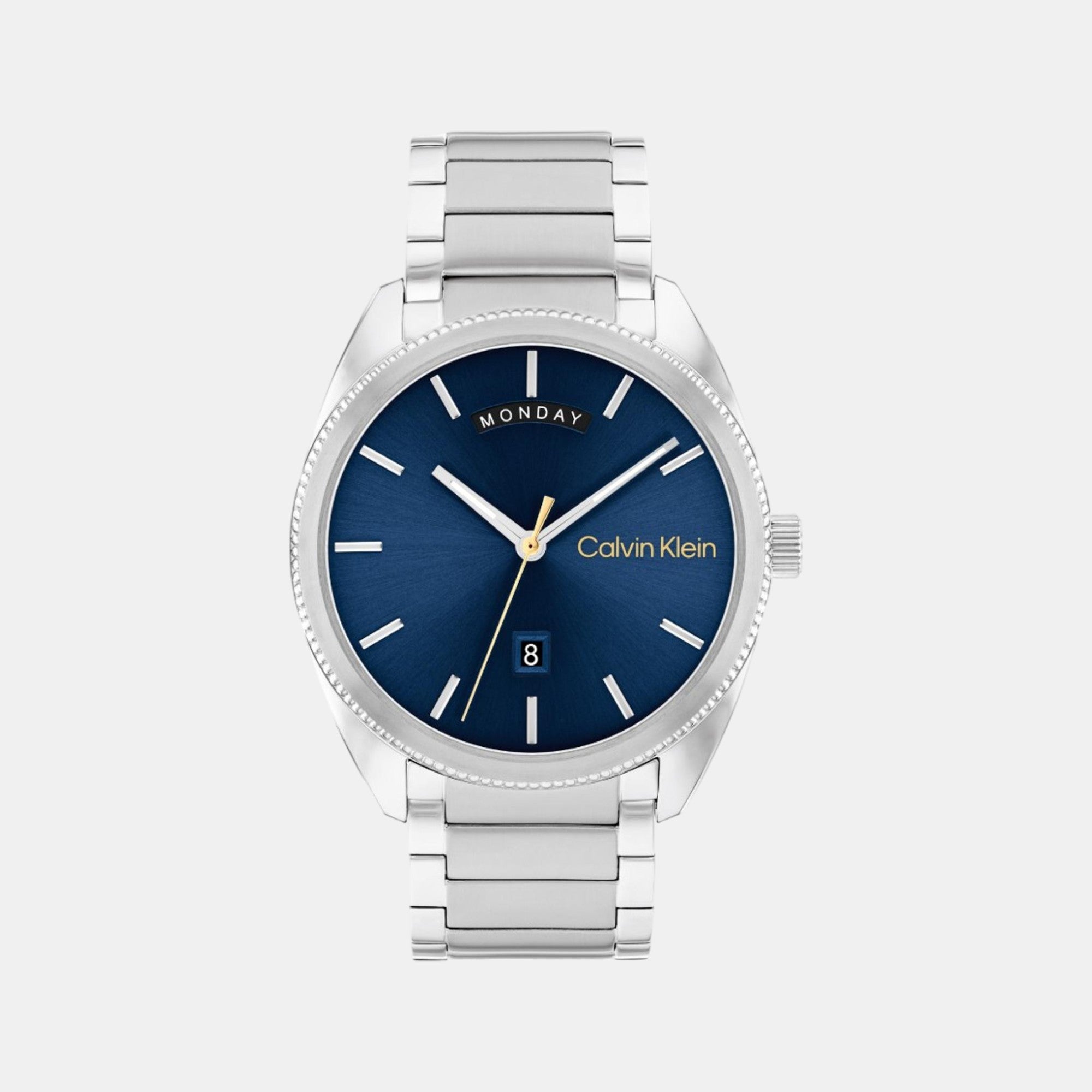 Calvin Klein Round Blue Analog watch