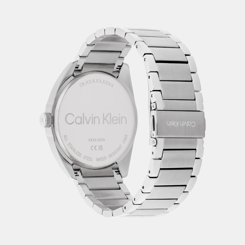 Calvin Klein Men Round Blue watch
