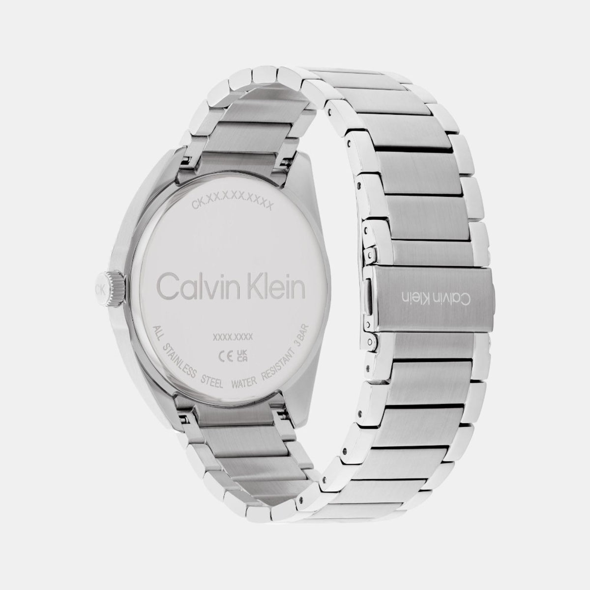 Calvin Klein Men Round Blue watch