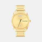 Calvin Klein Round Gold Analog watch