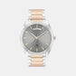 Men Analog Grey Stainless Steel Watch 25200449