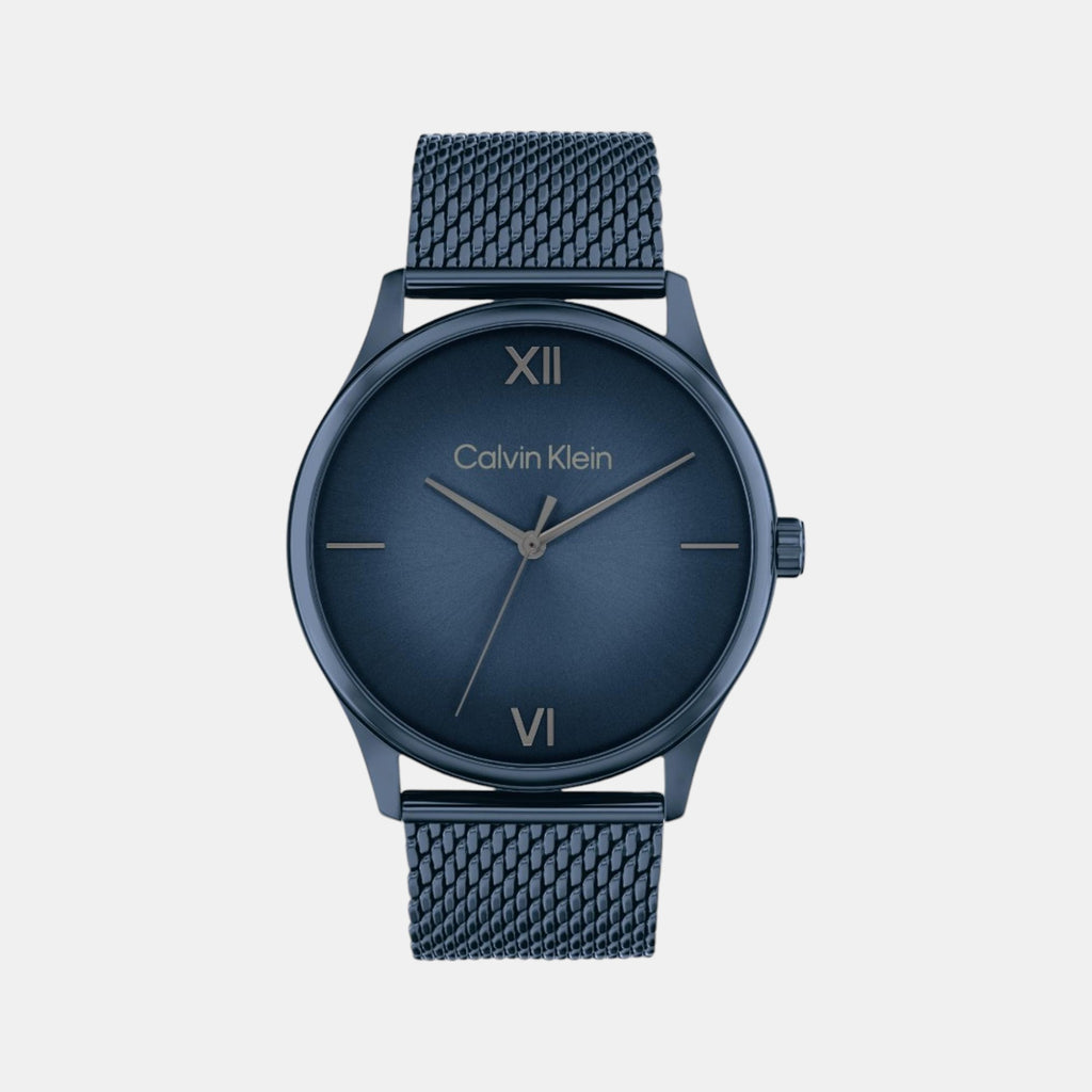 Calvin Klein Round Blue Analog watch
