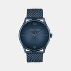 Calvin Klein Round Blue Analog watch