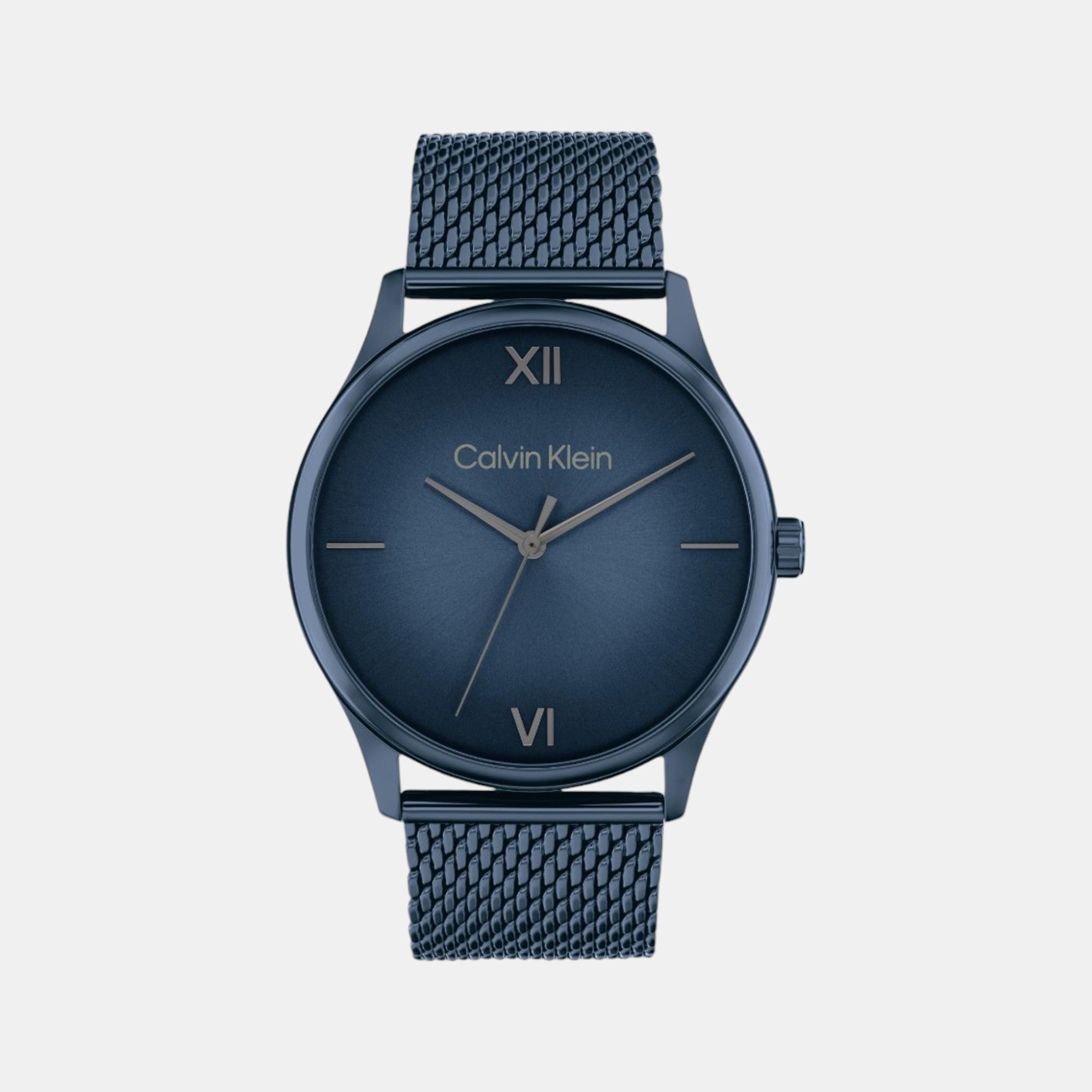 Calvin Klein Round Blue Analog watch