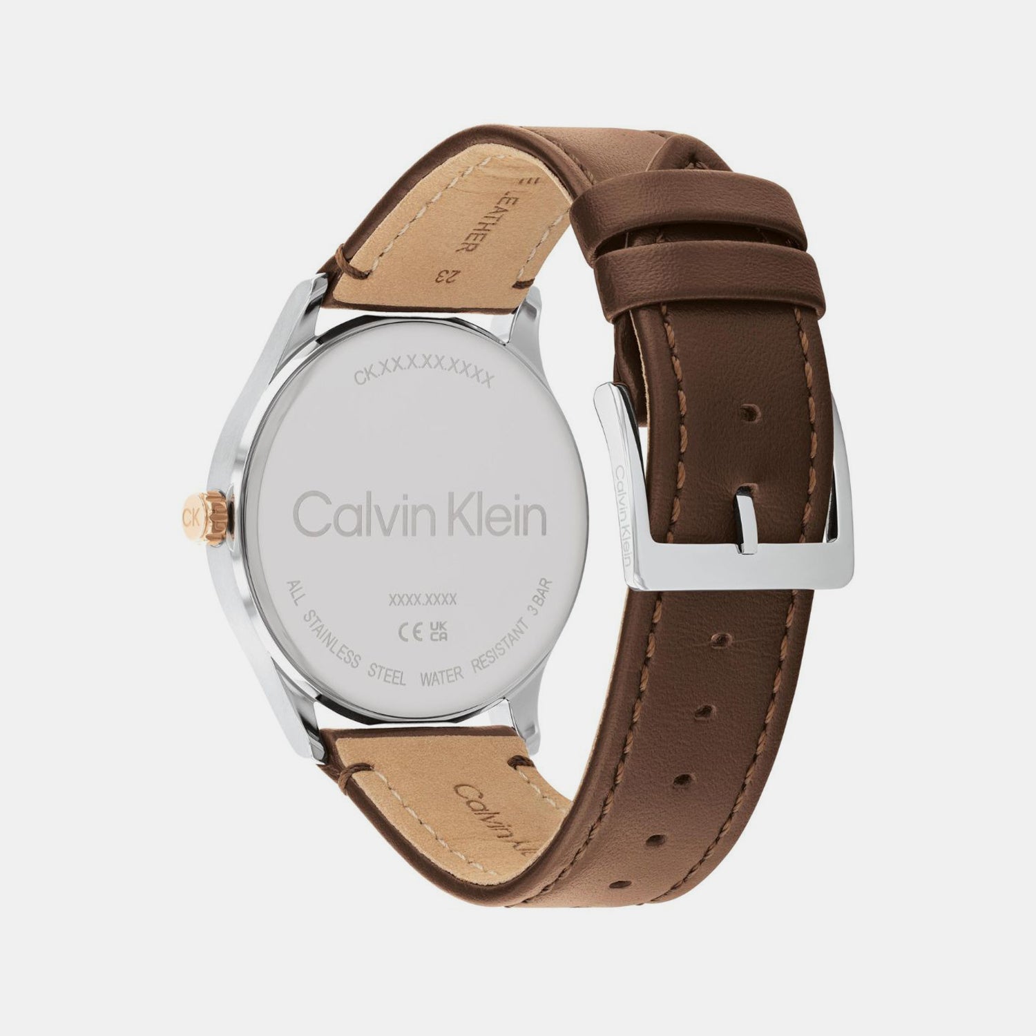 Calvin Klein Men Round Grey watch