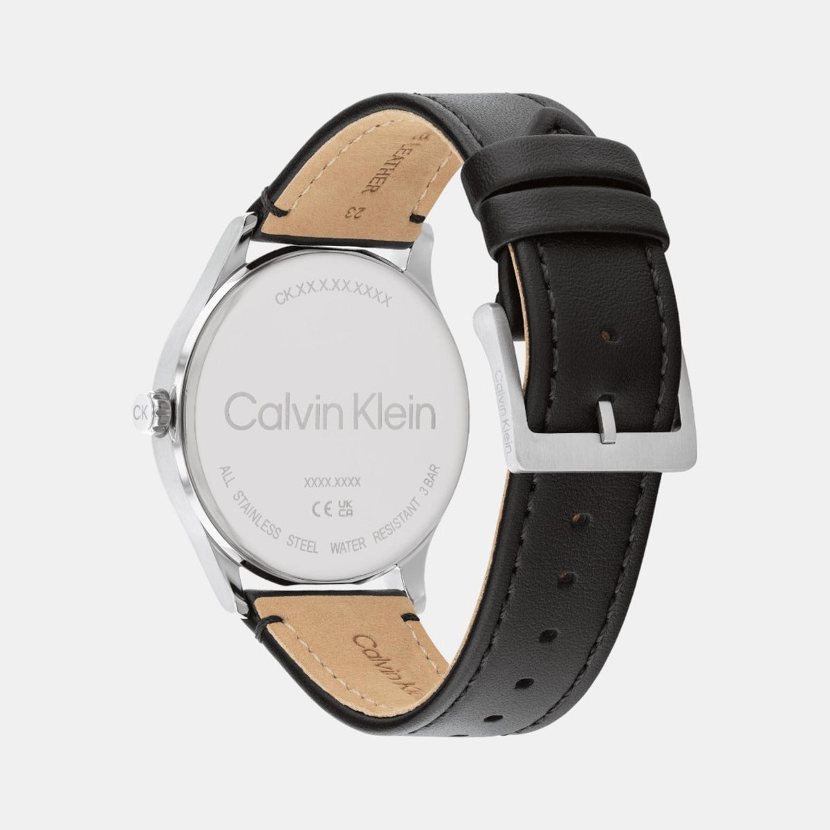 Calvin Klein Men Round Olive Green watch