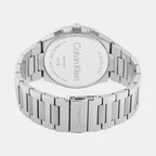 Distinguish Men Quartz Black Dial Chronograph Stainless Steel Watch 25200459