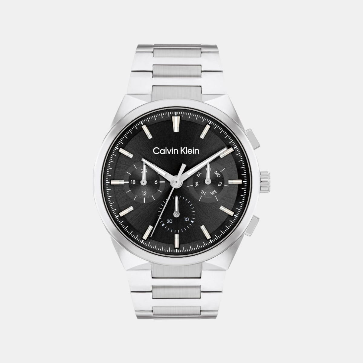 Calvin Klein Round Black Chronograph watch