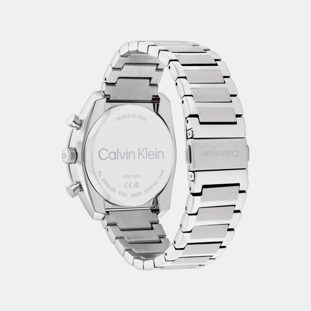 Calvin Klein Men Tonneau Blue watch