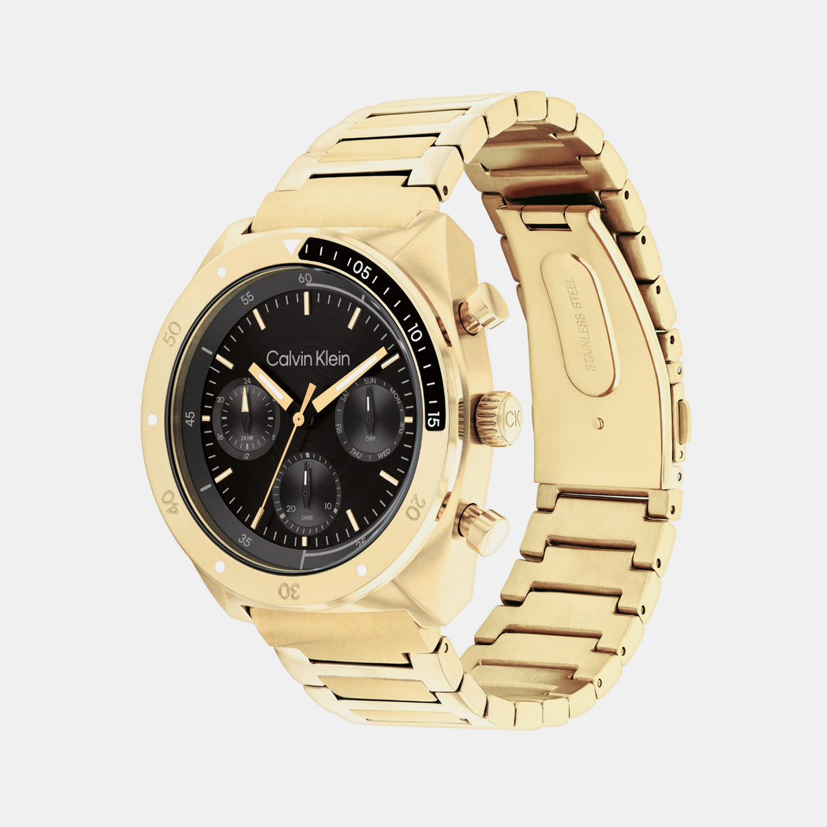 Calvin Klein 42 mm Tonneau Quartz watch