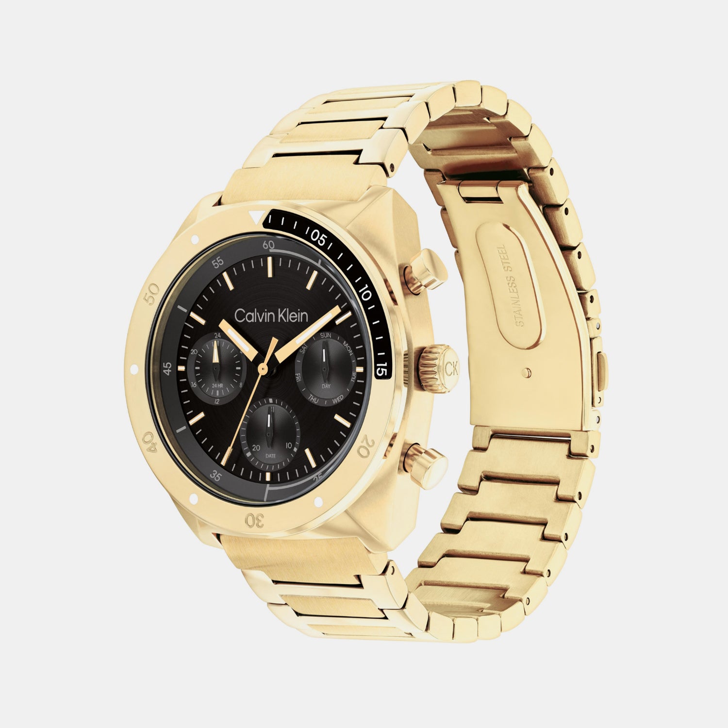 Calvin Klein 42 mm Tonneau Quartz watch