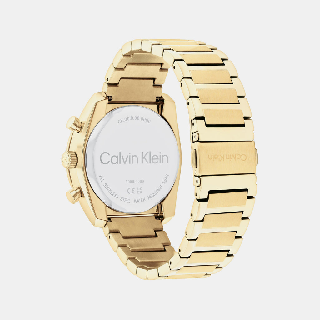 Calvin Klein Men Tonneau Black watch