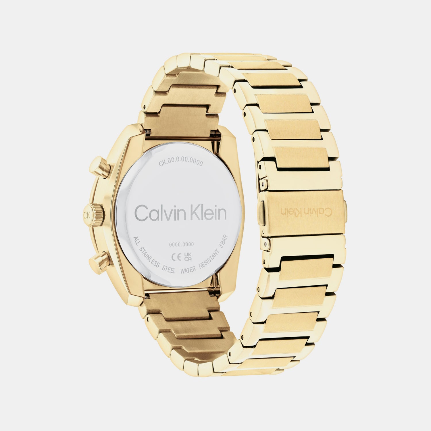 Calvin Klein Men Tonneau Black watch