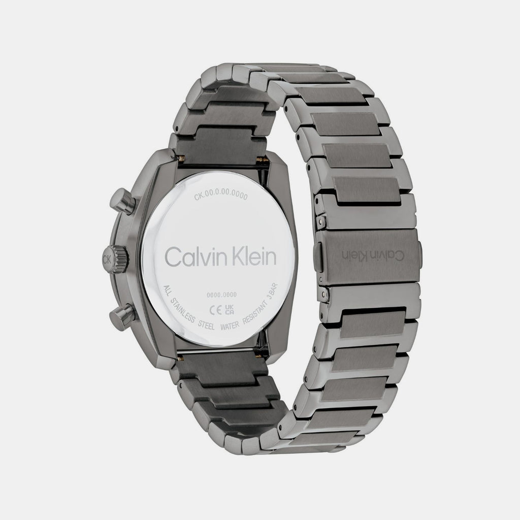 Calvin Klein Men Tonneau Black watch