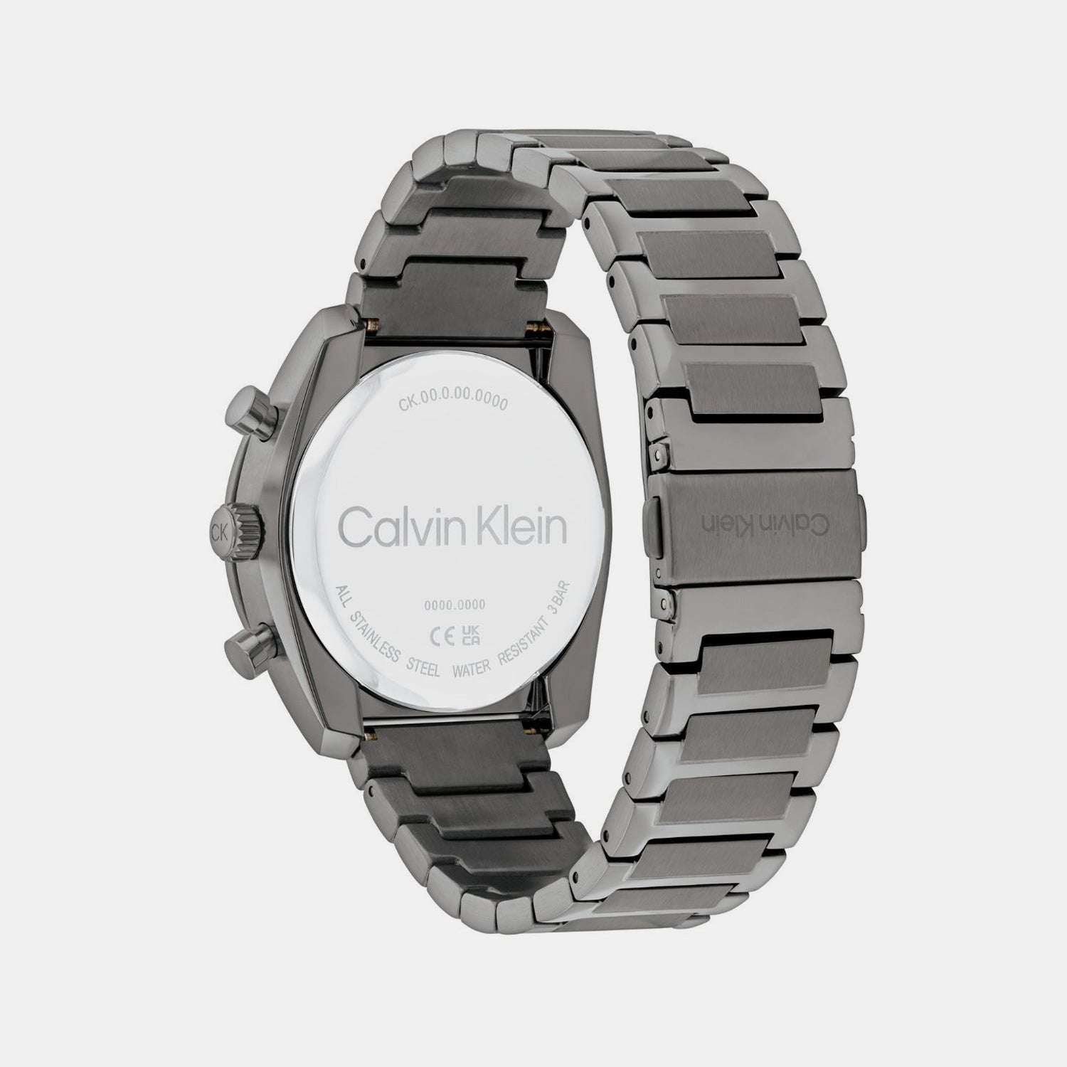Calvin Klein Men Tonneau Black watch