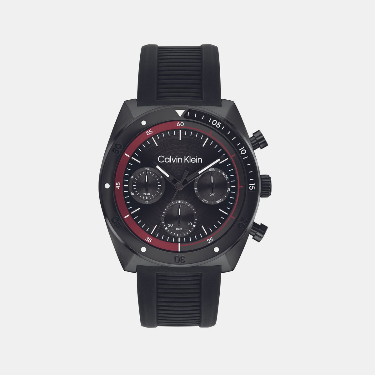 Calvin Klein Tonneau Black Chronograph watch