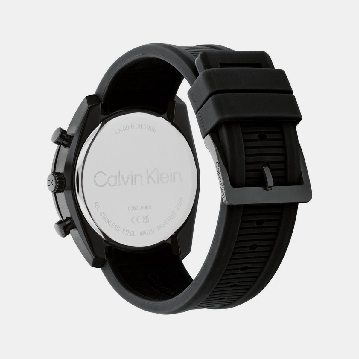 Calvin Klein Men Tonneau Black watch