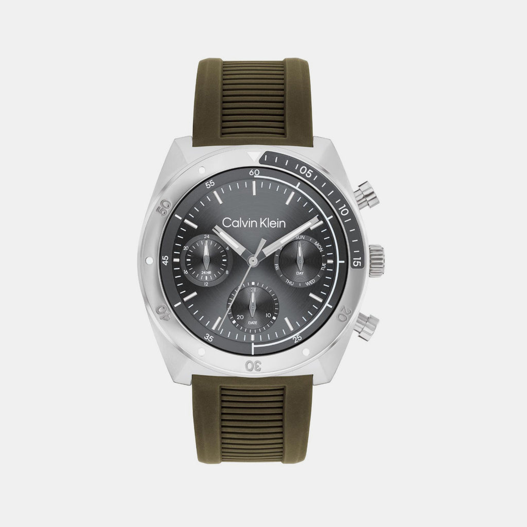 Calvin Klein Tonneau Cool Grey Chronograph watch