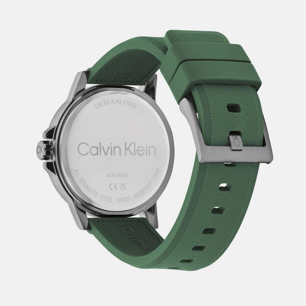 Calvin Klein Men Round Dark Grey watch