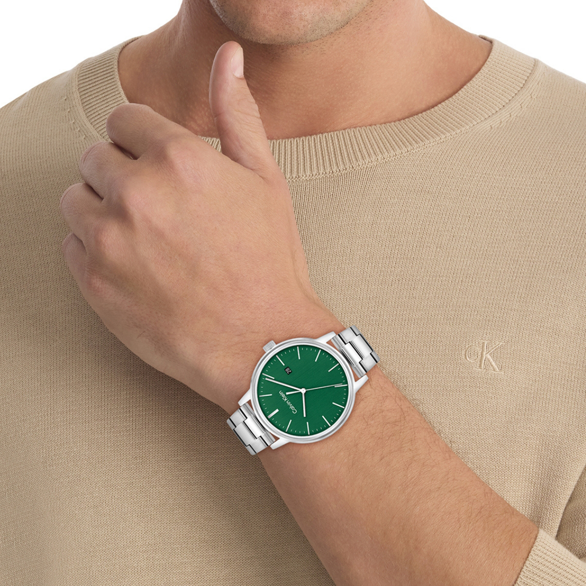 Calvin Klein Stainless Steel Round watch