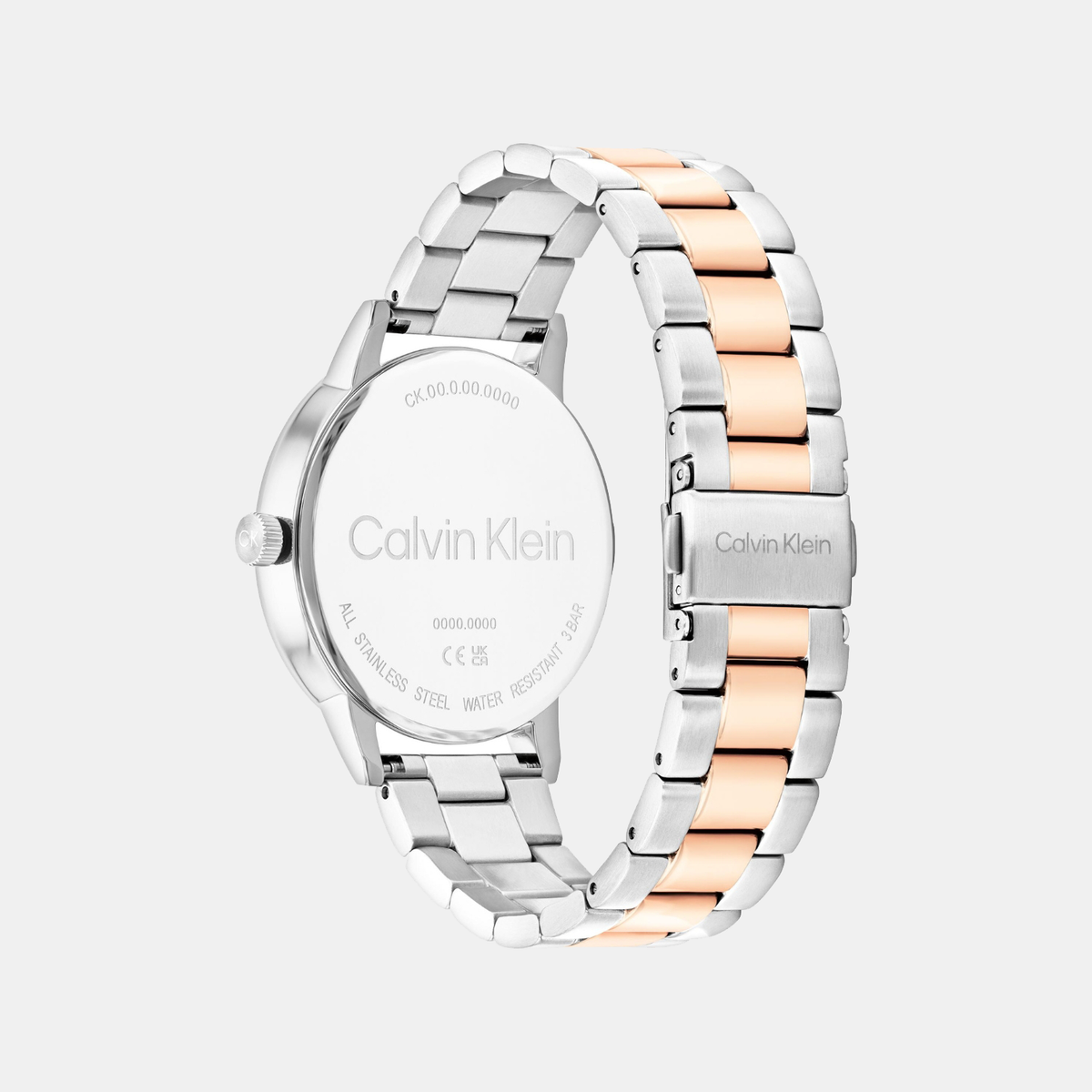 Calvin Klein Men Round Black watch