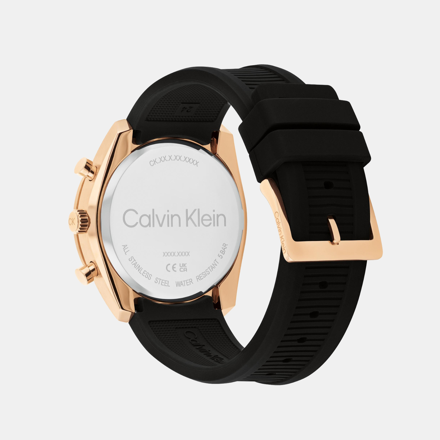 Calvin Klein Men Tonneau Black watch