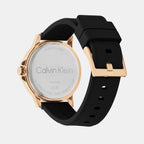 Calvin Klein Men Round Dark Grey watch