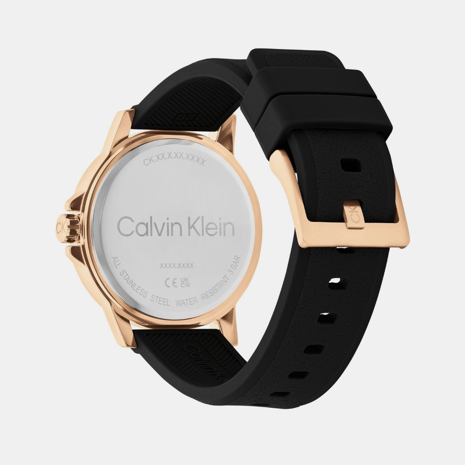 Calvin Klein Men Round Dark Grey watch