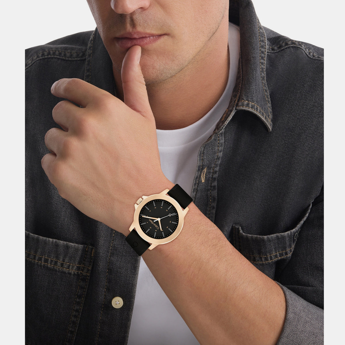 Calvin Klein Stainless Steel Round watch