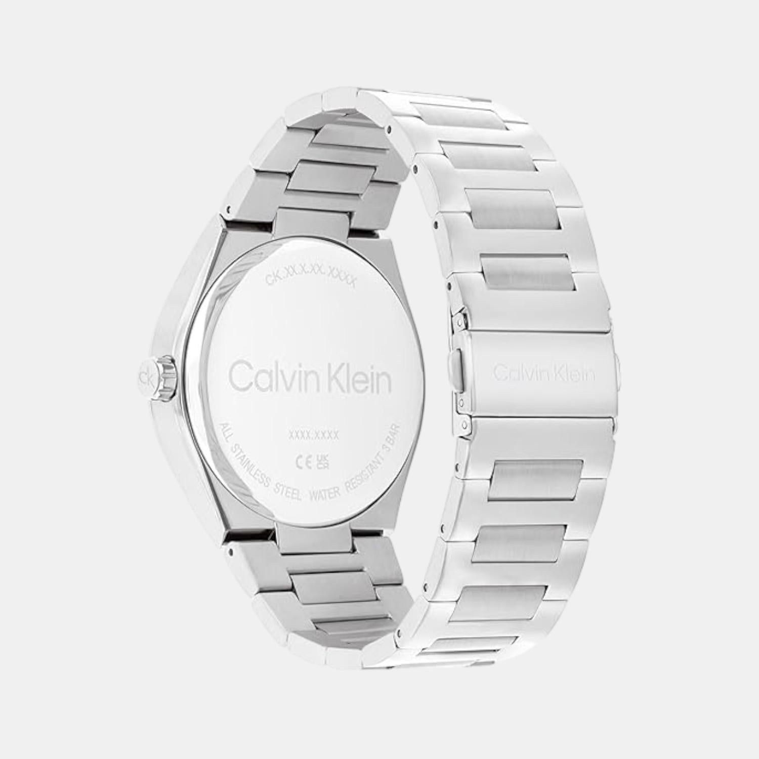 Distinguish Men Quartz Blue Dial Analog Stainless Steel Watch 25200488