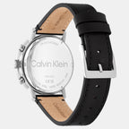 Gauge Men Quartz Dark Brown Dial Multi-Function Leather Watch 25200496