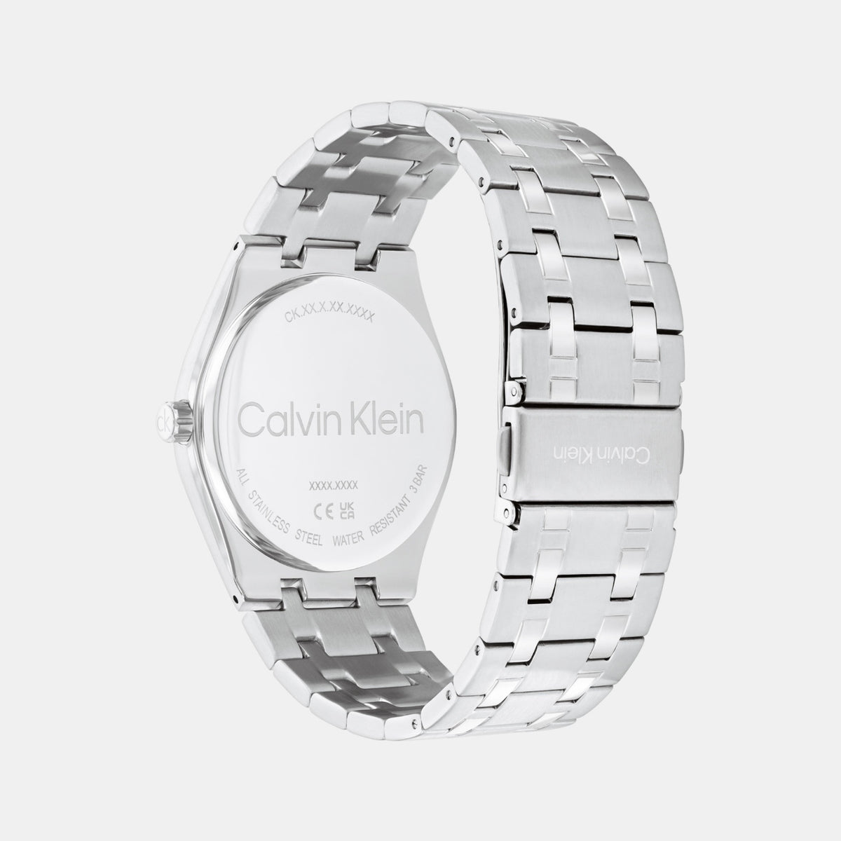 Ck Motion Men Quartz Blue Dial Multi-Function Stainless Steel Watch 25200520