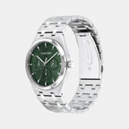 Ck Motion Men Quartz Green Dial Multi-Function Stainless Steel Watch 25200521