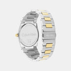 Empower Men Quartz Black Dial Analog Stainless Steel Watch 25200544