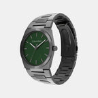 Ck Empower Men Quartz Green Dial Analog Stainless Steel Watch 25200545
