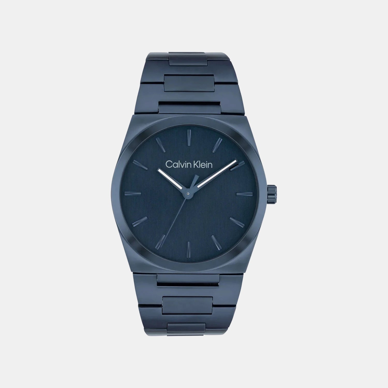 Ck Empower Men Quartz Blue Dial Analog Stainless Steel Watch 25200546