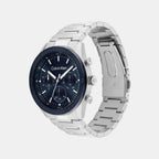 Ck Performance Men Quartz Blue Dial Chronograph Stainless Steel Watch 25200556
