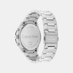 Performance Men Quartz Black Dial Analog Stainless Steel Watch 25200557