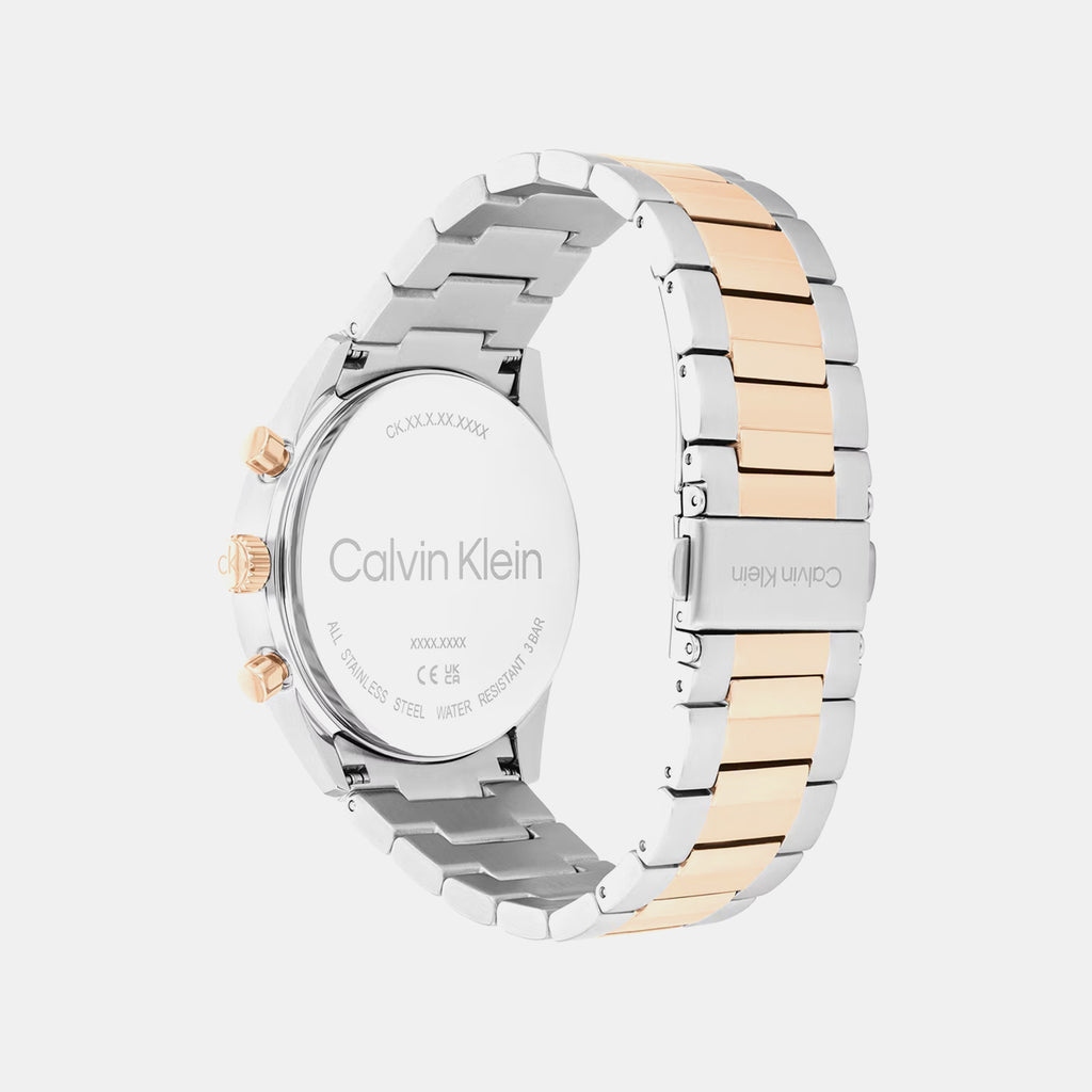 Ck Performance Men Quartz Grey Dial Analog Stainless Steel Watch 25200558
