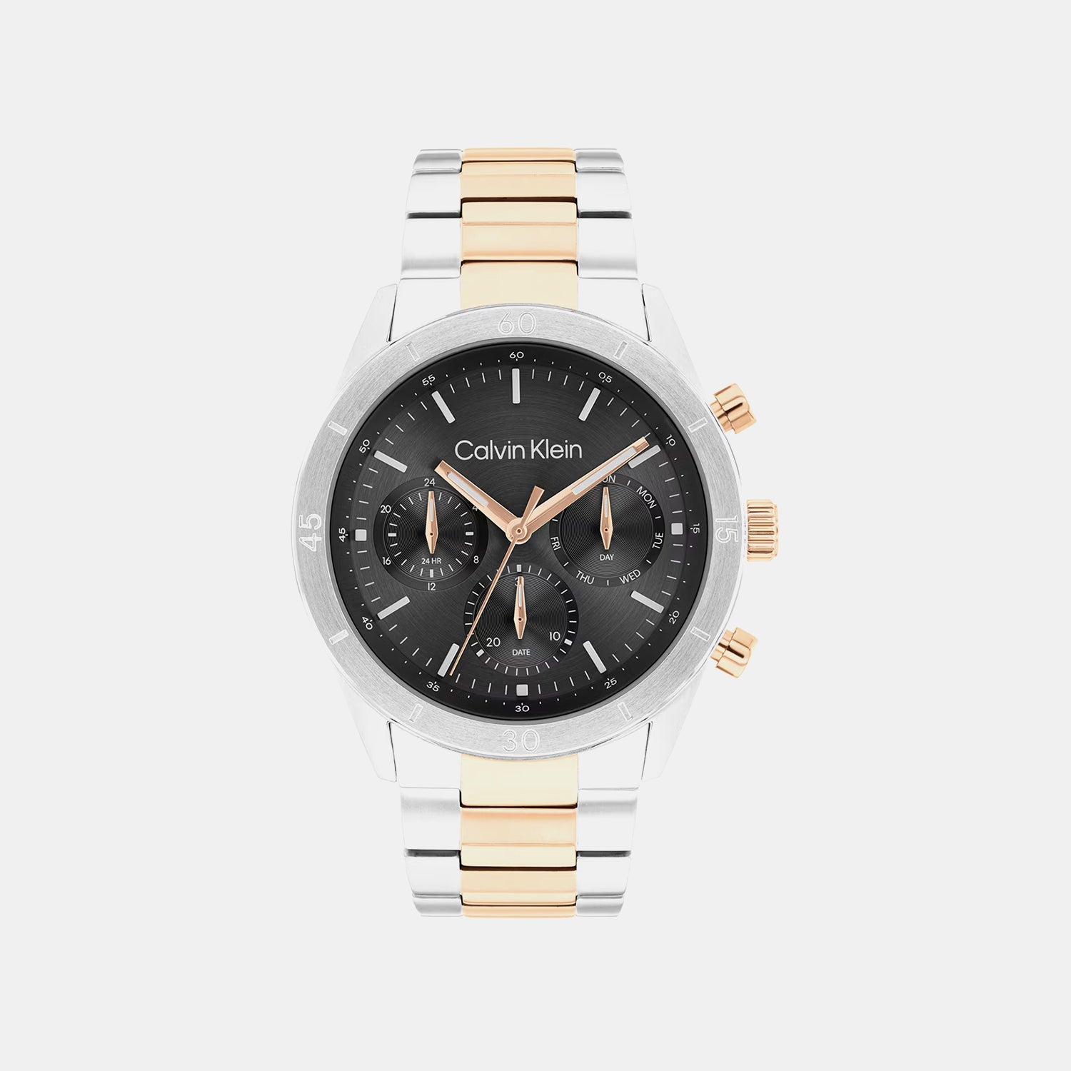 Ck Performance Men Quartz Grey Dial Analog Stainless Steel Watch 25200558