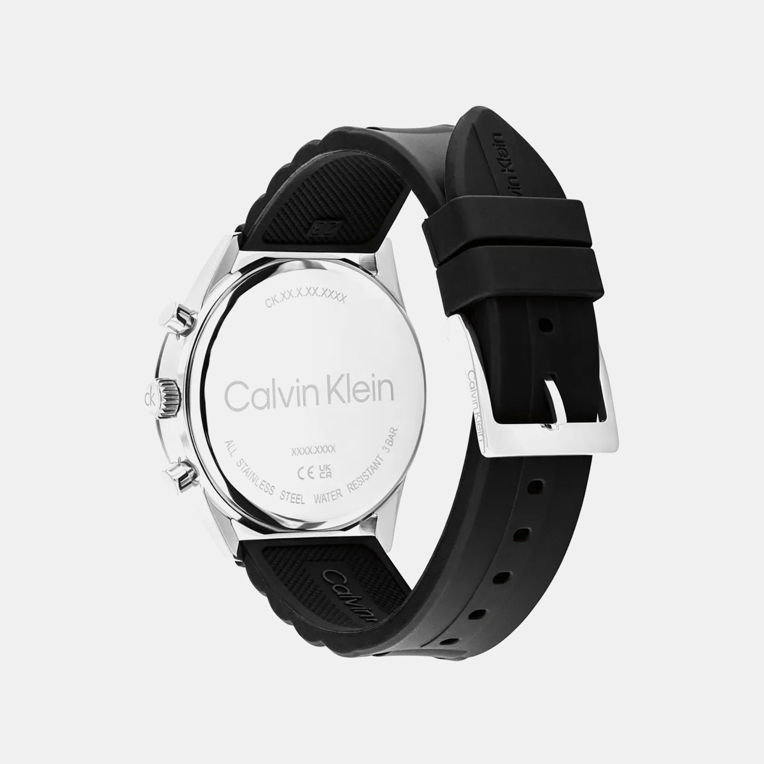 Performance Men Quartz Black Dial Analog Silicone Watch 25200559