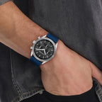 Performance Men Quartz Grey Dial Analog Silicone Watch 25200560