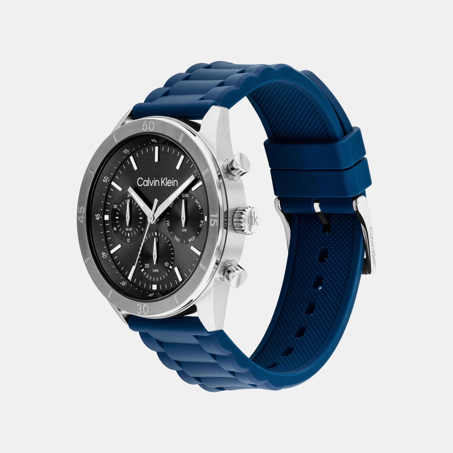 Performance Men Quartz Grey Dial Analog Silicone Watch 25200560