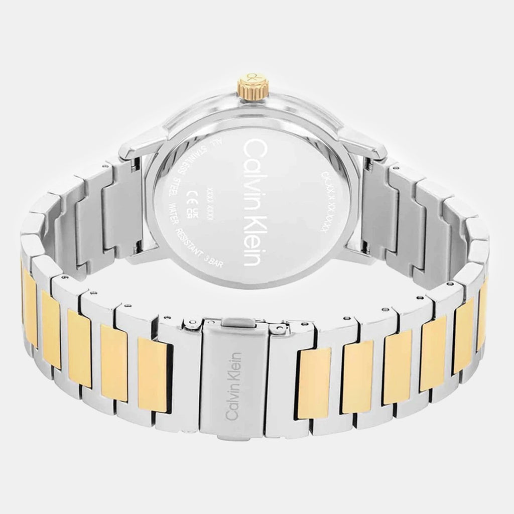 Gauge Men Quartz Brown Dial Multi-Function Stainless Steel Watch 25200564