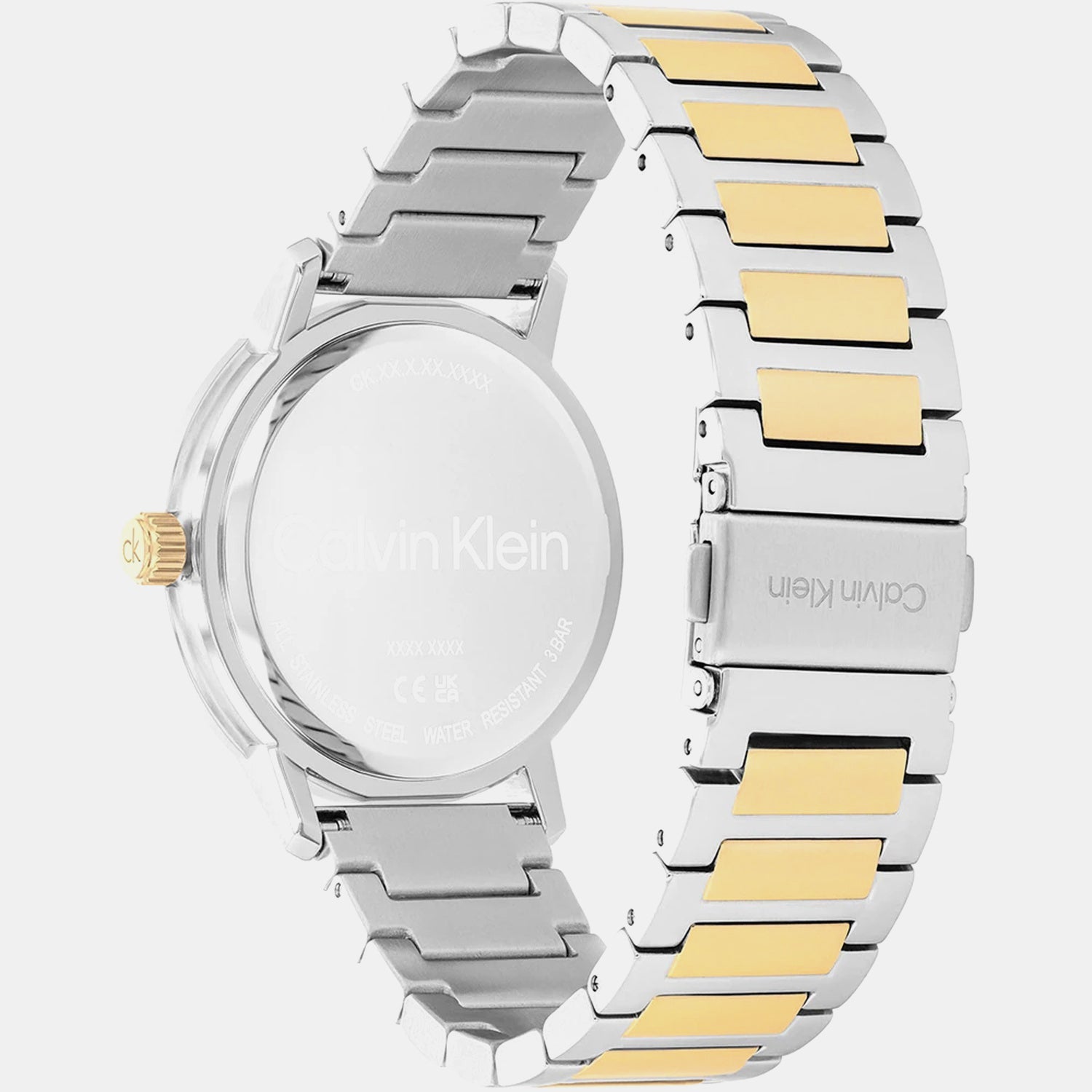 Gauge Men Quartz Brown Dial Multi-Function Stainless Steel Watch 25200564